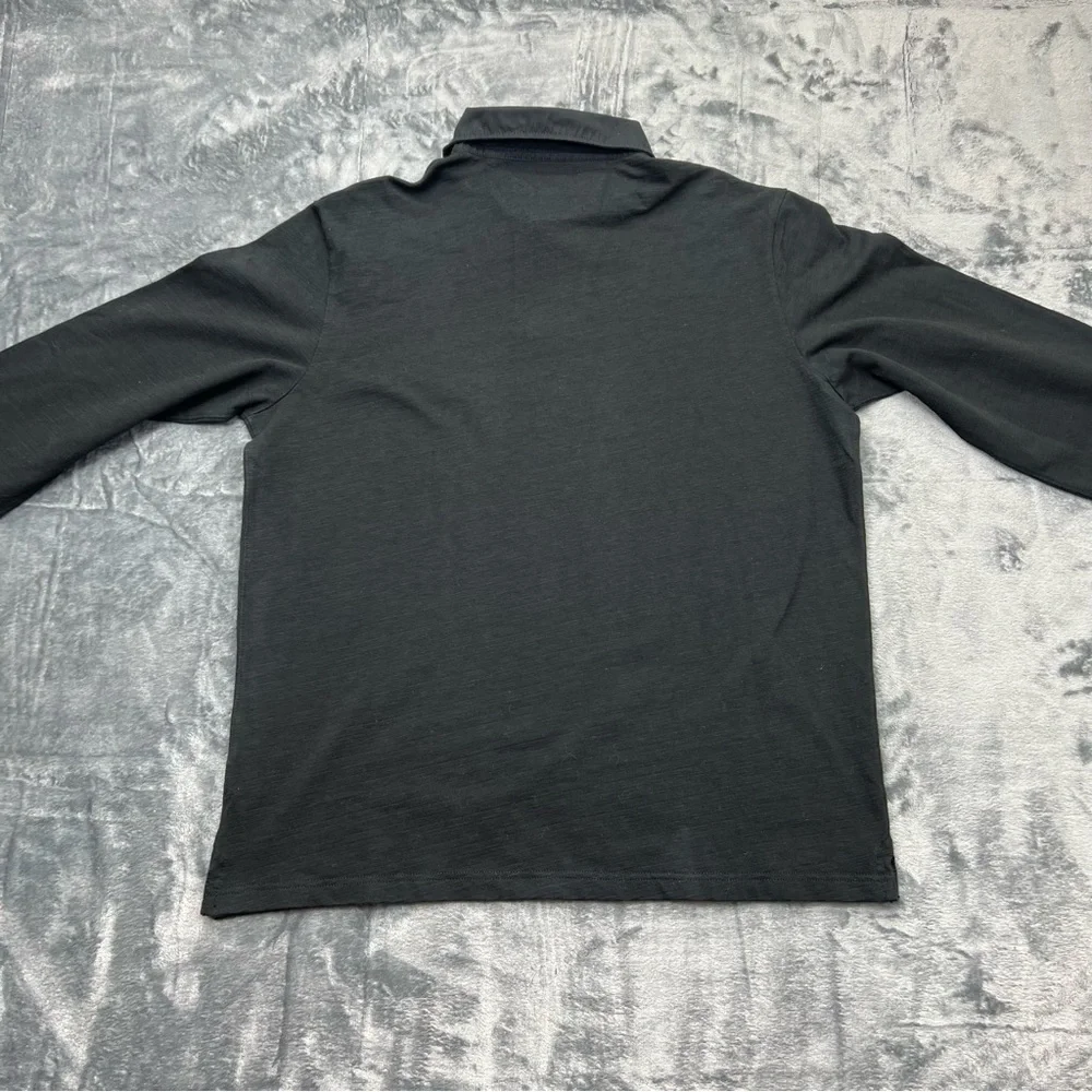 Vintage Polo By Ralph Laurel 67 100% Cotton Long Sleeve Shirt Men’s‎ L Black EUC